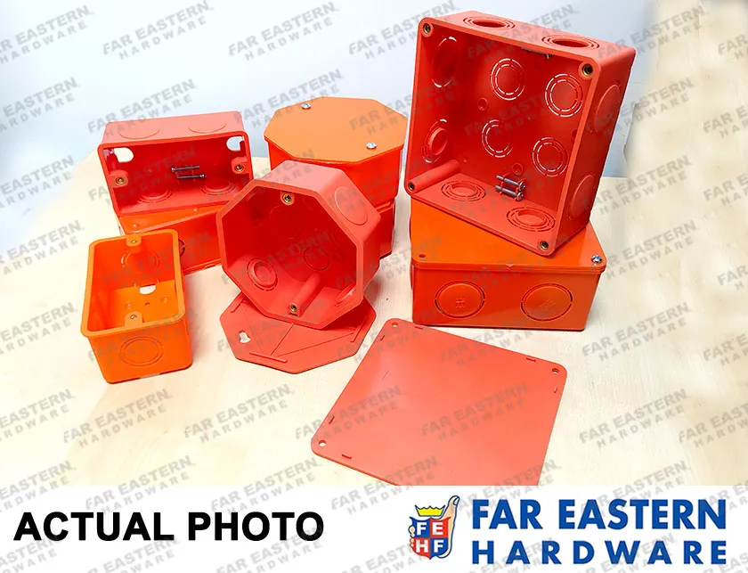 Electrical PVC Boxes Utility Box / Junction Box / Square Box W/ Cover