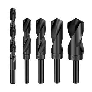 1/2 Shank Dia Reduced Twist Drill 12-35mm HSS4241 High Hardness Straight Shank Drill For Die Steel Stainless Steel Iron