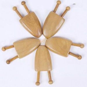 Dụng Cụ Mát Xa Mũi Làm Đẹp Da Và Mắt Bằng Gỗ Thơm /Hình Con Ve - HAHANCO MH861