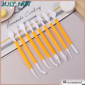 [JULYHOT] ชุดแกะสลักดินโพลิเมอร์ดินน้ำมัน8ชิ้น เซ็ตเครื่องมือแกะสลักขี้ผึ้งเครื่องมือแกะสลักเครื่องปั้นดินเผา