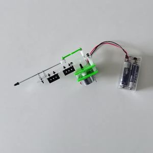 Hanson8 Telescopic Linear Actuator DIY Reciprocating Motion Model Maker Electric Motor Transmission Toy Wheel Linear Motion Model 9T1N6