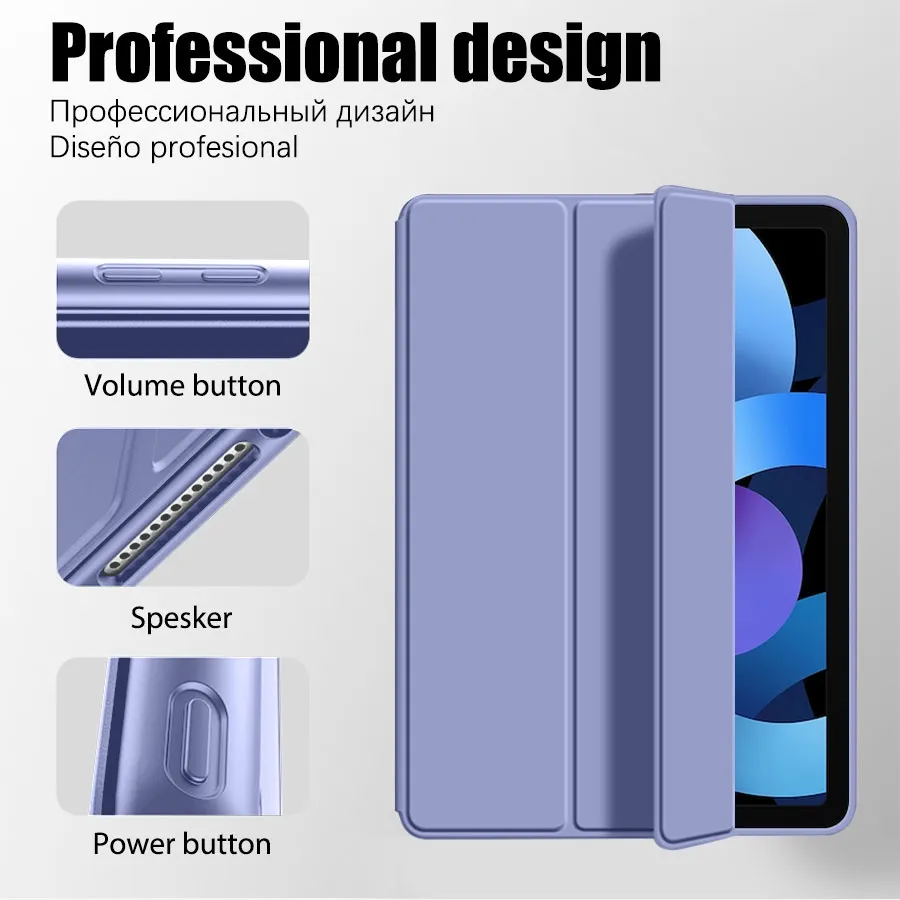 IPAD PRO FLIP SMART CASE WITH PEN SLOT HOLDER AUTO LOCK