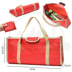 CampBoost Camping Multipurpose Tent Peg Bag Pancang Khemah Bag Paku Khemah Storage Bag Holder Large Tote Bag Nail Stake