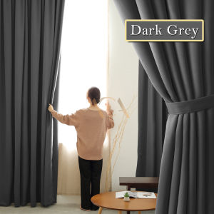BUY 3 FREE 1&FREE 2 SHEER⭐Free Alter 90%-95% Hotel Blackout Curtain (Free Hook & Ring) Langsir Soft & Tebal