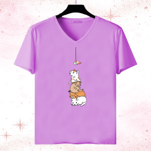 Baju Wanita Jumbo 5XL 4XL 3XL 6XL XXL XL  L Kaos Cat Fish