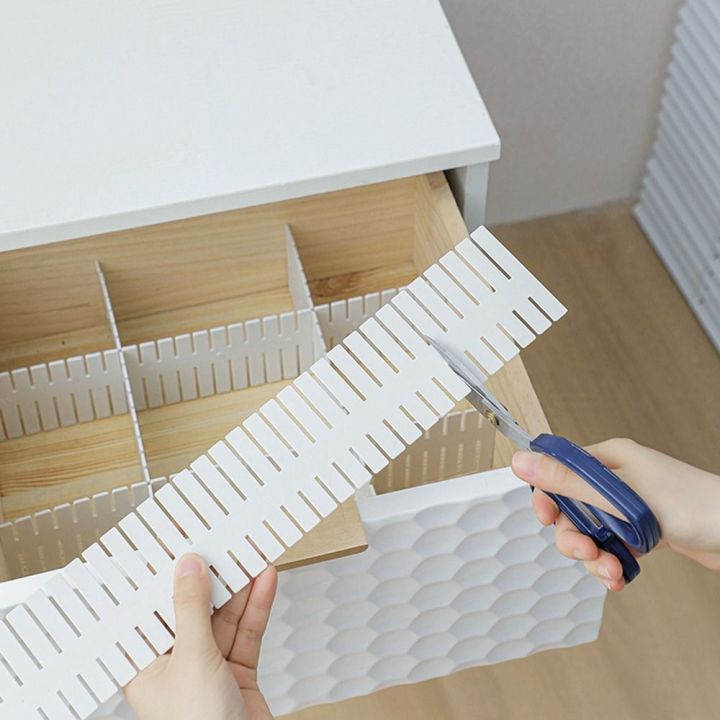 GAI39 Adjustable Plastic Space-Saving DIY Combination Closet Separator ...