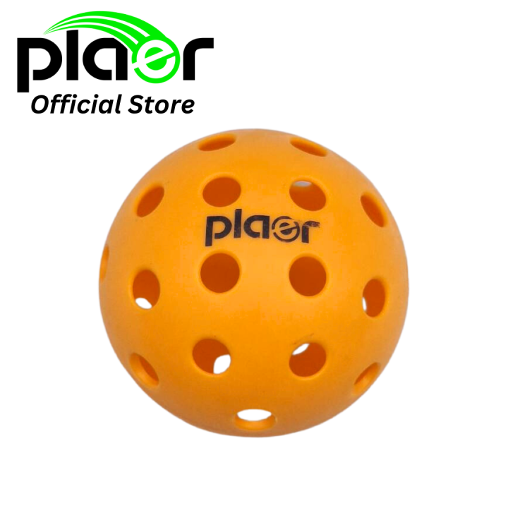 PLAER Training Pickleballs Durable, high visibility and high bounce