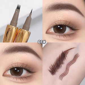 【XZ Beauty】Liquid Eyebrow Pencil Waterproof 0.01MM 4 Point Eyebrow Pen Sweatproof Eyes Eyebrown Enhancers Korean Makeup Cosmetics