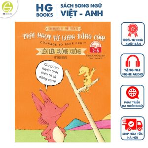 Sách song ngữ Tình Bạn Diệu Kỳ Chick & Fox - Phát triển EQ - Trái ngọt từ lòng dũng cảm