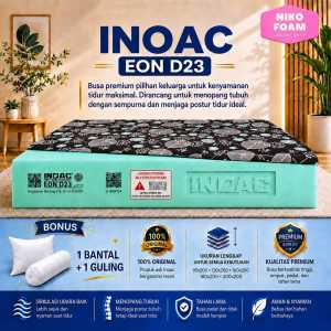 Kasur Busa INOAC EON D23 Ukuran 180 x 200 cm No 1 Garansi 10 Tahun Anti Kempes