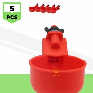 Auto-Fill Poultry-Free Range Waterer Bowl Drinker (x5pcs) v2