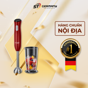 Máy Xay Cầm Tay Russell Hobbs Nội Địa Đức Màu Đỏ Kèm 1 Cốc Thiết Kế Tinh Gọn Tiện Lợi Cao Cấp GST Electronic 370016