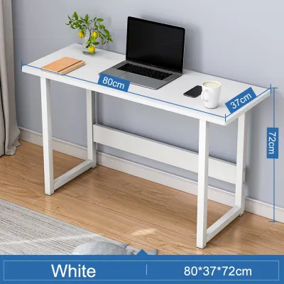 JIAJU Student Study Desk Meja Computer Table Laptop Modern Writing Living Room Furniture Double Layer Office Desk Writing Meja 办公桌学习桌