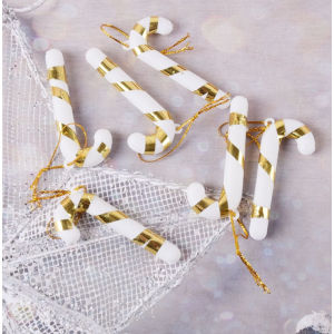 Combo 6 gậy nhí sọc trang trí GAY01 cây thông decor noel giáng sinh TTNTSS506