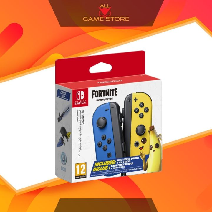 Edition Nintendo Switch Joy Con Fortnite Bundle Fortnite Fleet