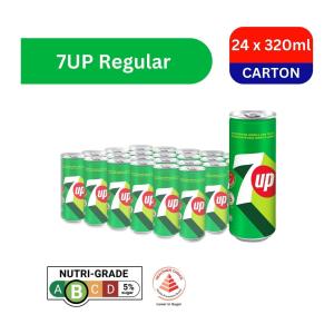 7up Lemon Lime Soda (24 x 320ML) - Carton