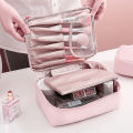Large Makeup Bags Travel Cosmetic Bag for Women Girl Wash Bags Portable Waterproof Cosmetic Storage Organizer Beauty Make Up bag. 