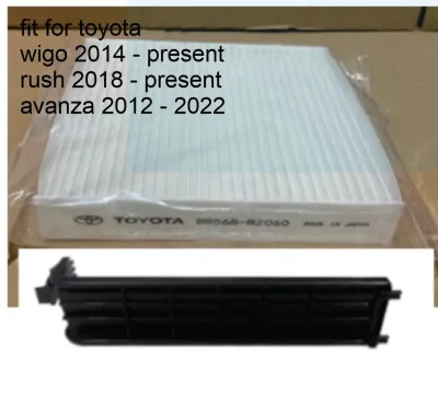 Pair of Cabin Cover and Filter For Toyota Rush all model