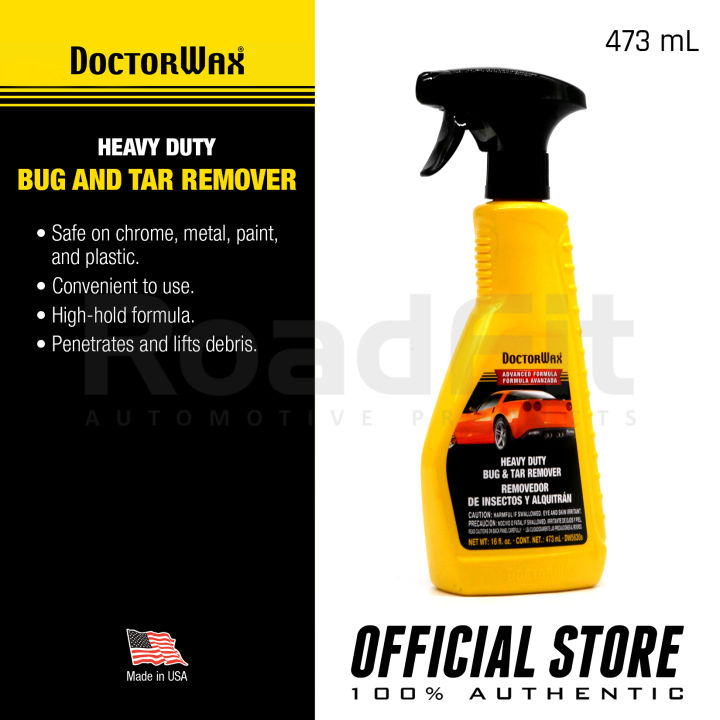 DoctorWax Heavy Duty Bug & Tar Remover 16FL. OZ/473ml DW5630S Doctor ...