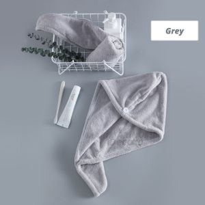 Dry Hair Cap Dry Hat Towel Tuala Rambut Quick Dry Hair Towel Cap Strong Water Absorbent Bath Salon Spa Cap 干发帽 头发毛巾