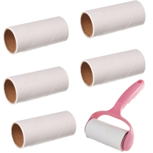 400 แผ่น ลูกกลิ้งกำจัดขนสัตว์เลี้ยงเหนียวพิเศษแบบใช้ซ้ำได้ / ลูกกลิ้งกำจัดขนสัตว์เลี้ยง / ลูกกลิ้งกำจัดขนสุนัขและแมว / ลูกกลิ้งกำจัดขนเหนียวสำหรับทำความสะอาดโซฟาในบ้าน / อุปกรณ์ทำความสะอาดบ้าน