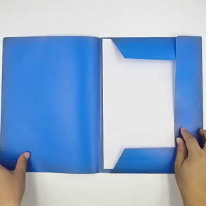 10ชิ้นโฟลเดอร์ไปรษณีย์แฟ้มซอง A4แฟ้มเอกสารมุมผ้าปูที่นอนโฟลเดอร์พอร์ตการลงทุนอุปกรณ์สำนักงาน