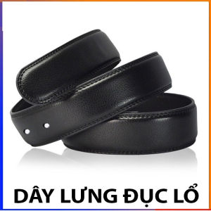 Dây lưng nam da cao cấp khoá cài kim loại phong cách cổ điển lịch lãm - Dây lưng nam TL26