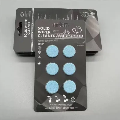 6PCS Car Windshield Washer Fluid Tablets Concentrated Glass Cleaner Effervescent Formula