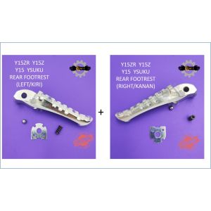 YAMAHA Y15ZR Y15Z Y15 YSUKU REAR FOOT REST  100% ORIGINAL HLY PEMIJAK BELAKANG B17-F7430-00 B17-F7440-00