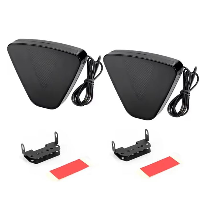 GOODFITMENT LED Rear Fender Brake/Tail/Turn Signal Light – Universal Black Housing