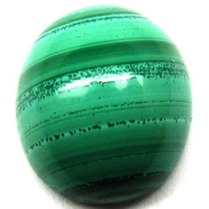 Natural Malachite 26.0 Carat 17.6 x 15.1 x 9.7 mm