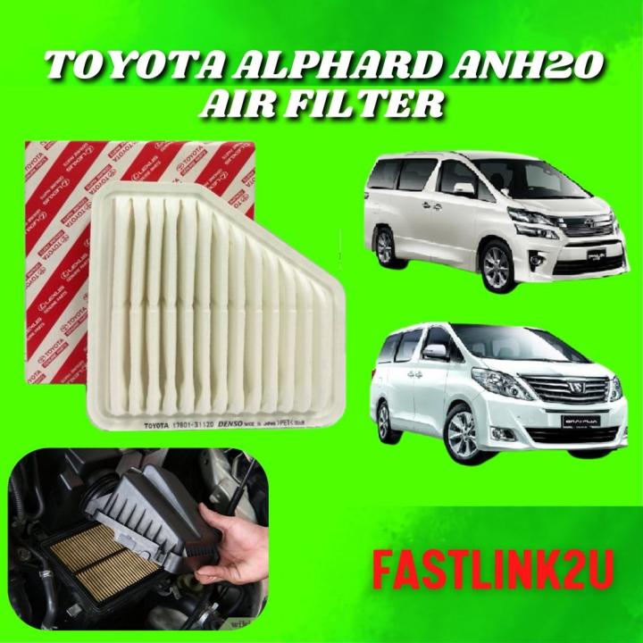Toyota Alphard Anh20 Vellfire Air Filter Penapis Udara | Lazada