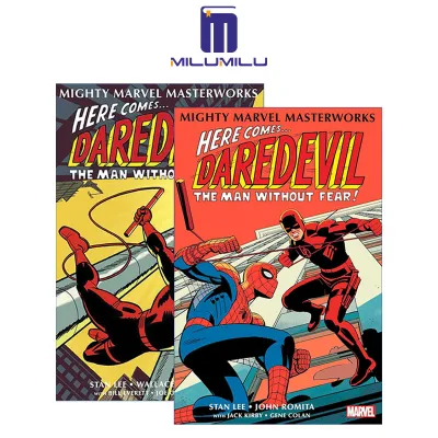 Mastervel Marvel Masterworks Daredevil หนังสือ2เล่มหนังสือภาษาอังกฤษต้นฉบับ