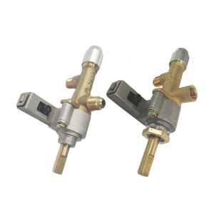 Brass Patio Heater Room Main Control Adapter with Port Fit for Low Pressure Gas Patio Burning Connection Space Heater