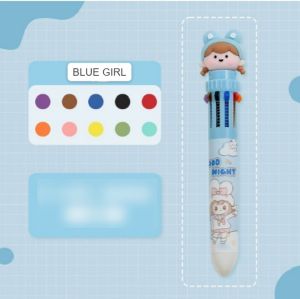 PULPEN 10 WARNA ANIMAL ASTRONOT LUCU | PEN 10 WARNA | PULPEN WARNA WARNI LUCU