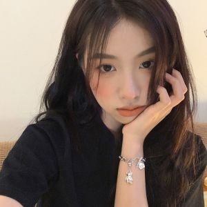 Vòng Tay Lắc Tay Dạng Dây Chuỗi Thiết Kế Khóa Gài Gấu Bear Đơn Giản Cho Nam Và Nữ Titan Cuban - TIN Chain - BeCo Charm