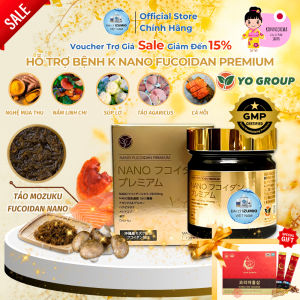 [NSF1111 Giảm 111K] Viên Uống Hỗ Trợ Bệnh K Nano Fucoidan Premium YoGroup - Chính Hãng Nhật Bản