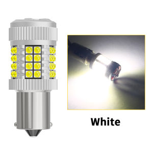 SEAMETAL LED Car Turn Signal Light 3030 3D Chips Beam Car Bulb 1156 1157 P21W T20 7440 7443 Car Brake Light