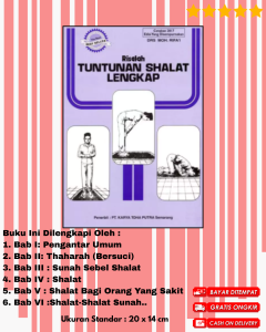 Buku Tuntunan Shalat Lengkap - Ukuran Besar A5