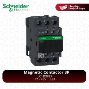 Schneider Kontaktor LC1D38E7 3P 38A 48VAC 48V | magnetic contactor