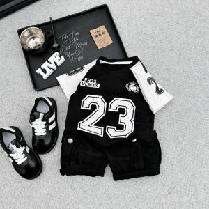 set baju boy lengan pendek seluar pendek short pant t-shirt comfy