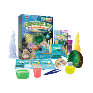 Play N Learn STEM Big Bang Science Crystal Cave Adventure - Explore Geology Science Kit for Kids Fun Science Toy