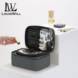 Louiswill Phụ nữ túi đựng mỹ phẩm trường hợp du lịch nhỏ gọn túi đồ dùng vệ sinh cá nhân Trọng lượng nhẹ Túi trang điểm túi xách túi đựng mỹ phẩm sức chứa lớn Túi đựng mỹ phẩm Túi lưu trữ cho đi du lịch chuyến đi kinh doanh nhà gọn gàng