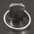 Solid 925 Sterling Silver Lucifer Rings with Black Onyx Natural Stone Handmade Statement Ring TV Show Jewelry. 