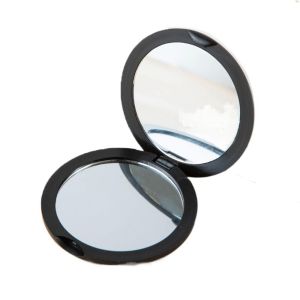 LIEYH Double Sided Flip Small Round Mirror Small Round Mini Folding Mirror Easu Use Cute Round Makeup Mirror Home Decor