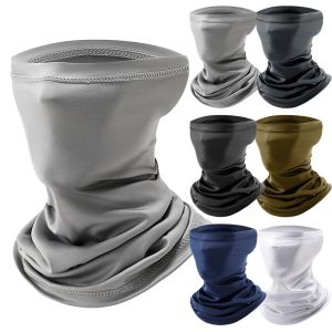 CHLOCH Breathable Cycling Face Quick Dry Ice Silk Cooling Neck Gaiter Sport Dustproof Face Bandana Summer