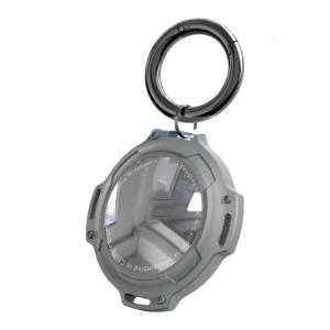 Trường hợp bảo vệ với Keychain không thấm nước chủ cho trackers Protector trường hợp Móc Giữ Khóa chống sốc