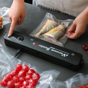 Alat Press Makanan Vacuum Sealer Jou-kang / Vacum Sealer Portable Pengemas makanan Kering FREE Plastik Embossed