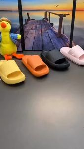 [Free Shipping] EVA Thick-Soled Slippers Non-Slip Bathroom Sandals For Men And Women