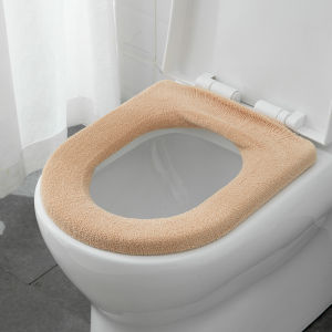 Cnmf phòng tắm ấm áp có thể giặt Bệ ngồi toilet sáng tạo không đổ sang trọng phổ quát vệ sinh gia đình chống thấm nước và chống bẩn mat